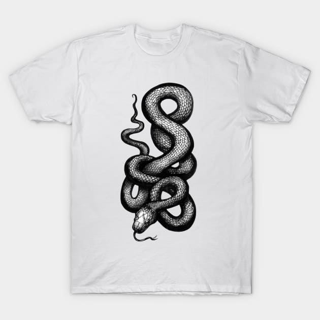 Snake T-Shirt by Warbler Creative